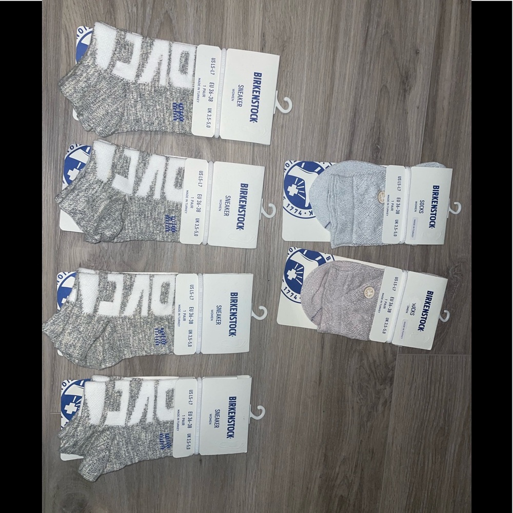 Birkenstock womens socks size 5-7